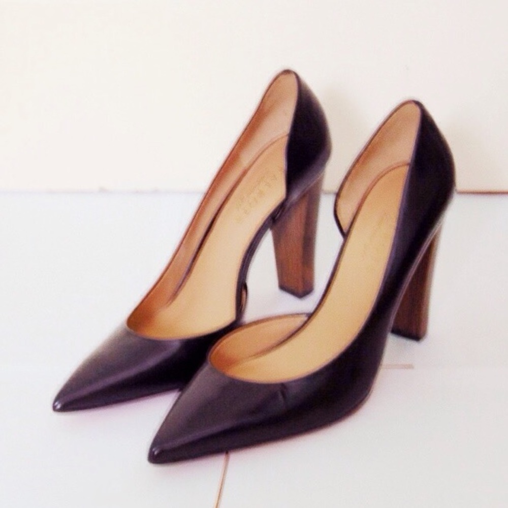 SALE!! Brand New Talbots Black Leather Heels